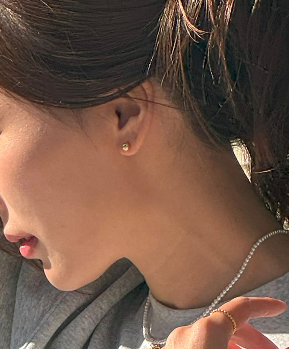 縮圖：LLOYD 6MM 14K Gold Earrings