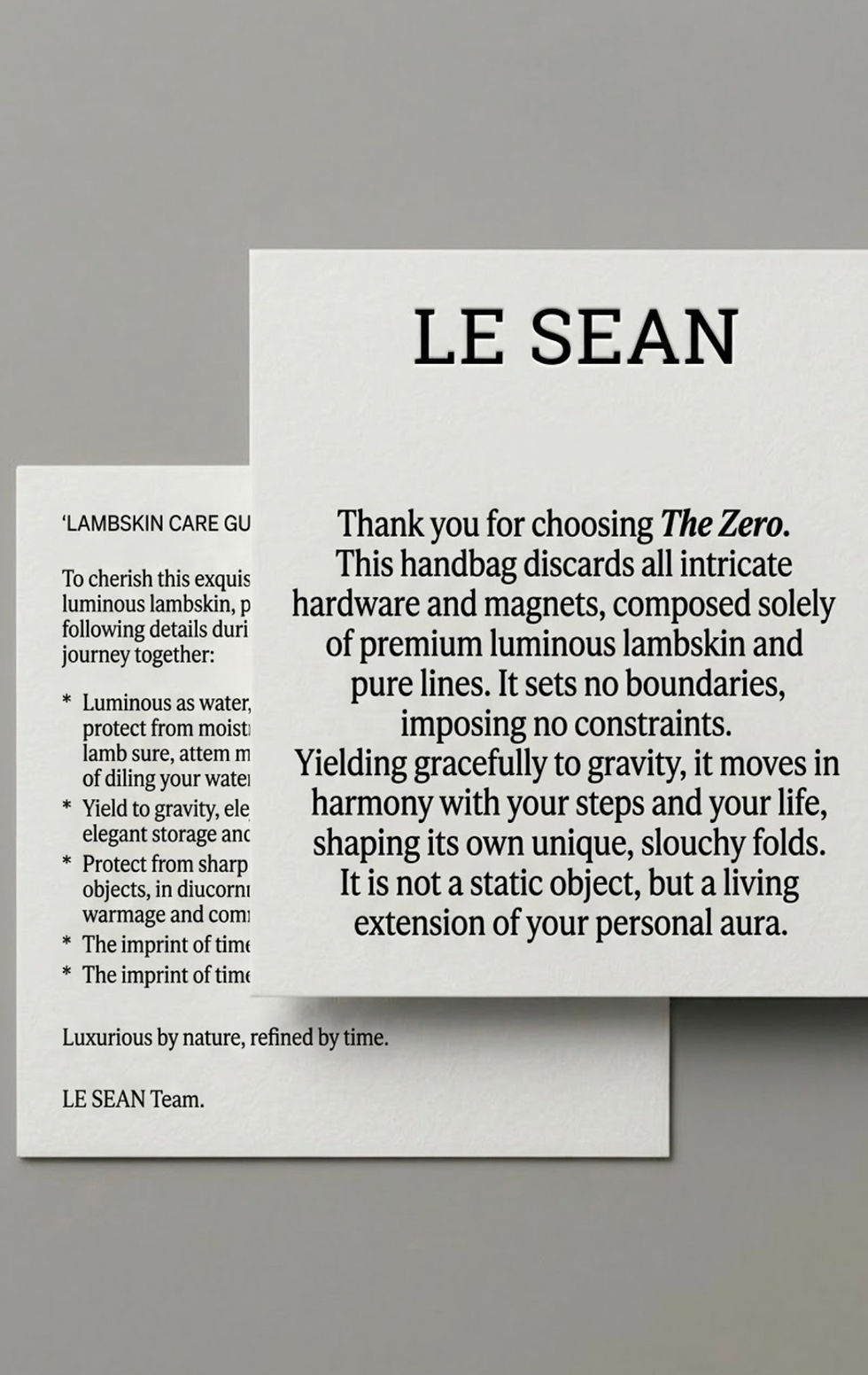 縮圖：LE SEAN THE ZERO BAG