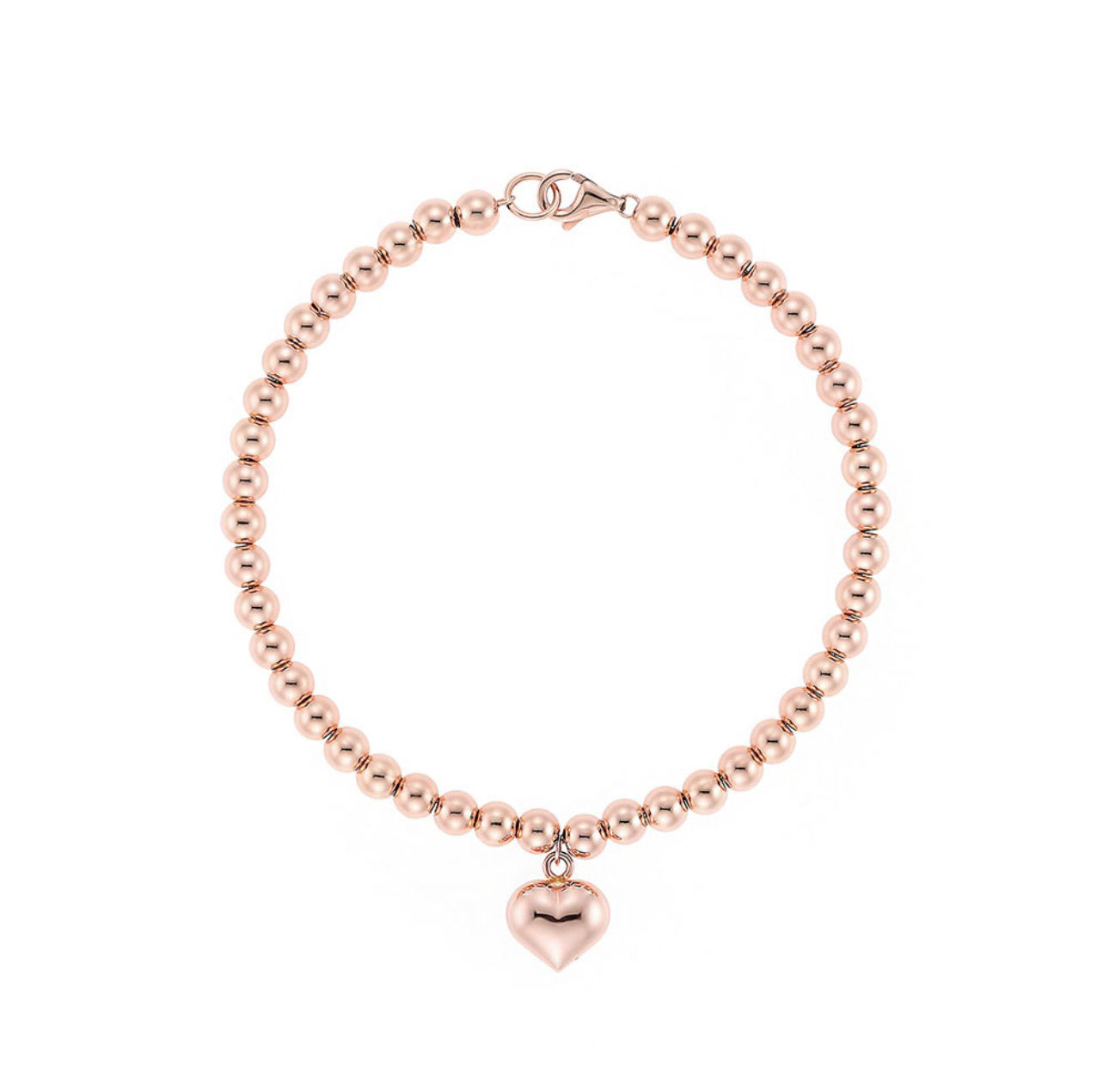 LLOYD Heart Point 4mm Ball 14K Bracelet 