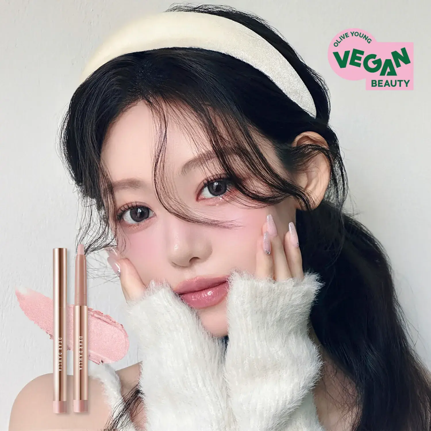 DEAR DAHLIA Perfect Designing Shadow Stick 0.9g - Cotton Berry