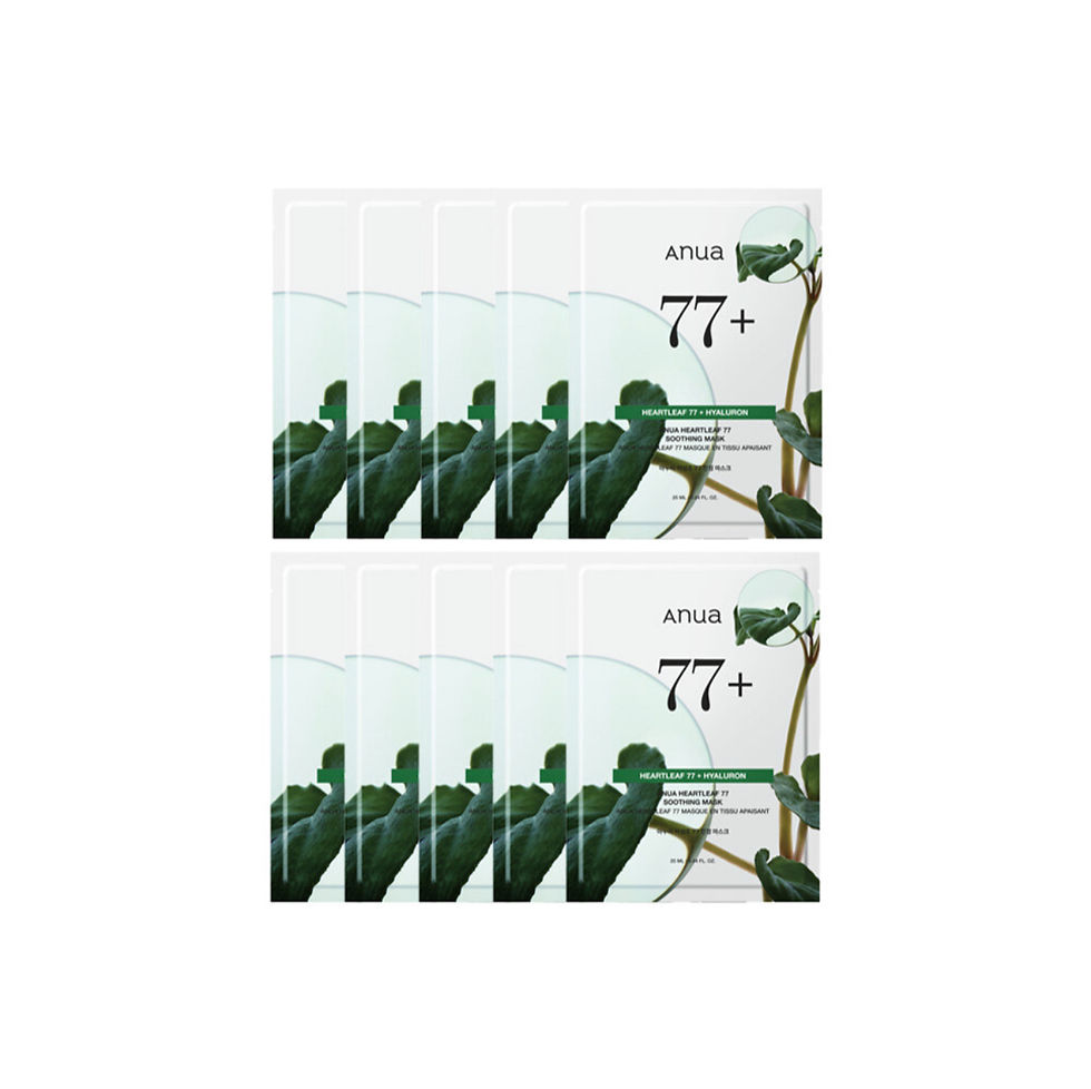 ANUA Houttuynia Cordata 77 Soothing Mask (10 ea)