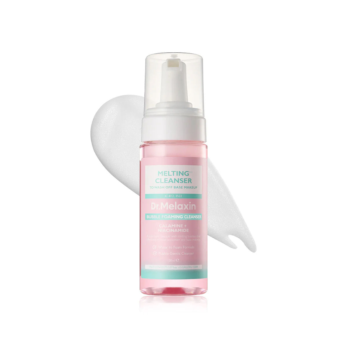 DR.Melaxin Bubble Foaming Calamine + Niacinamide Cleanser 150ml