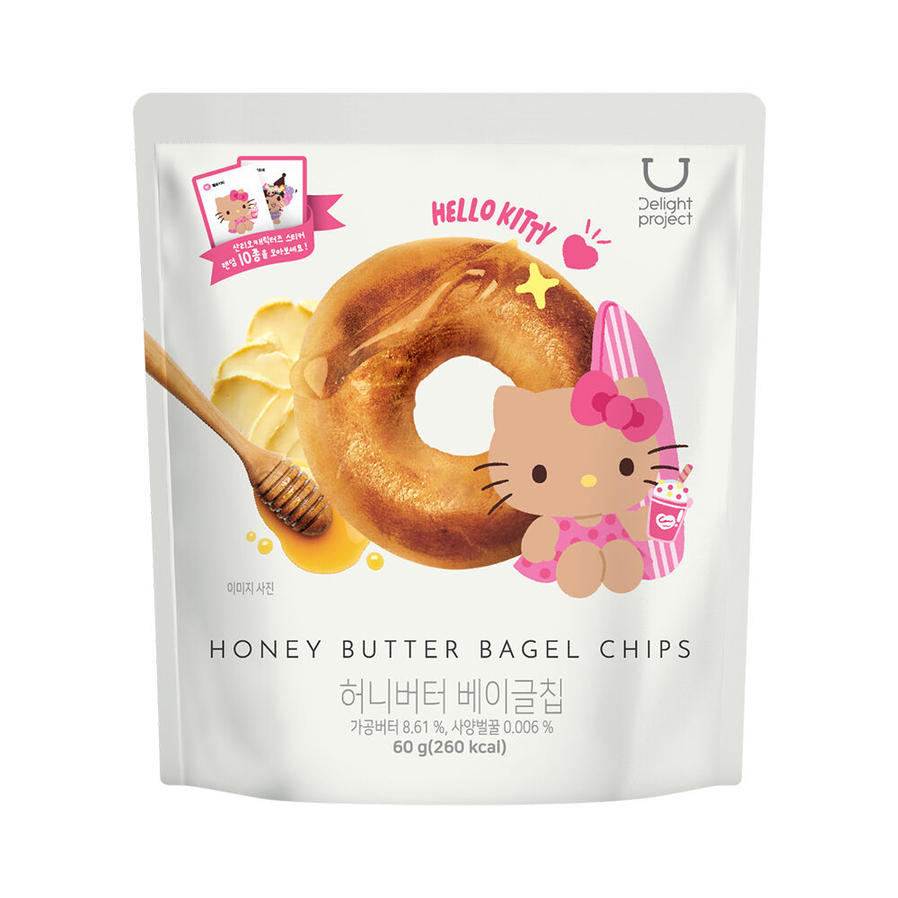 Delight Project x Hello Kitty Honey Butter Bagel Chip  (50g)  