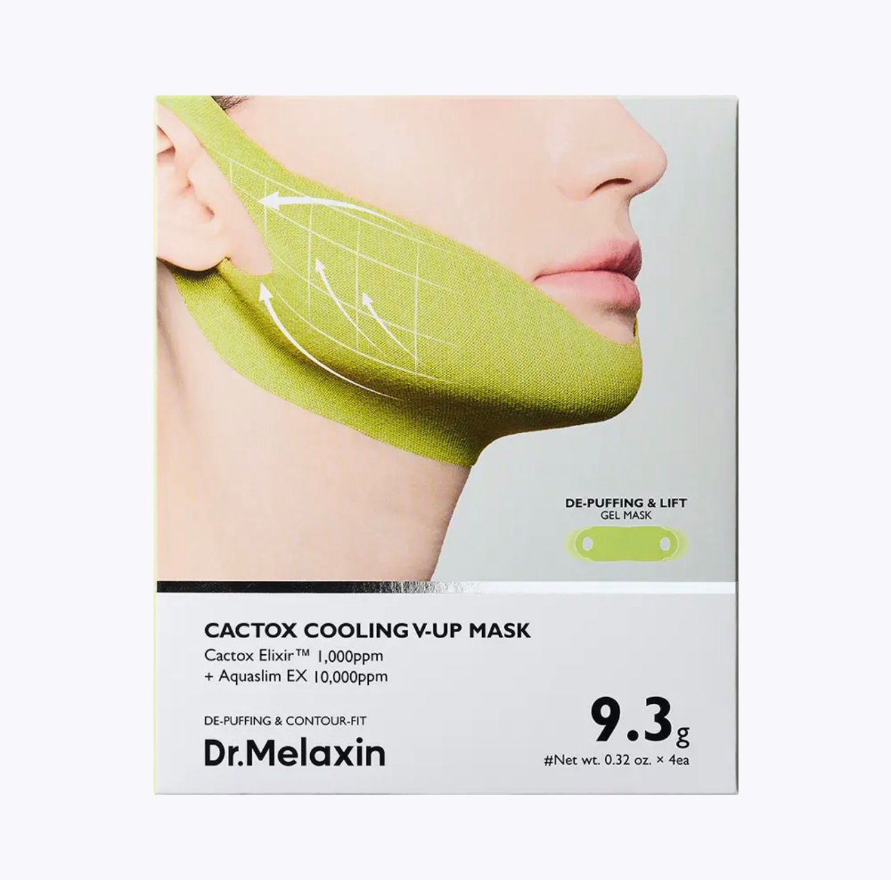 DR.Melaxin Cactox Cooling V-UP Mask 4ea