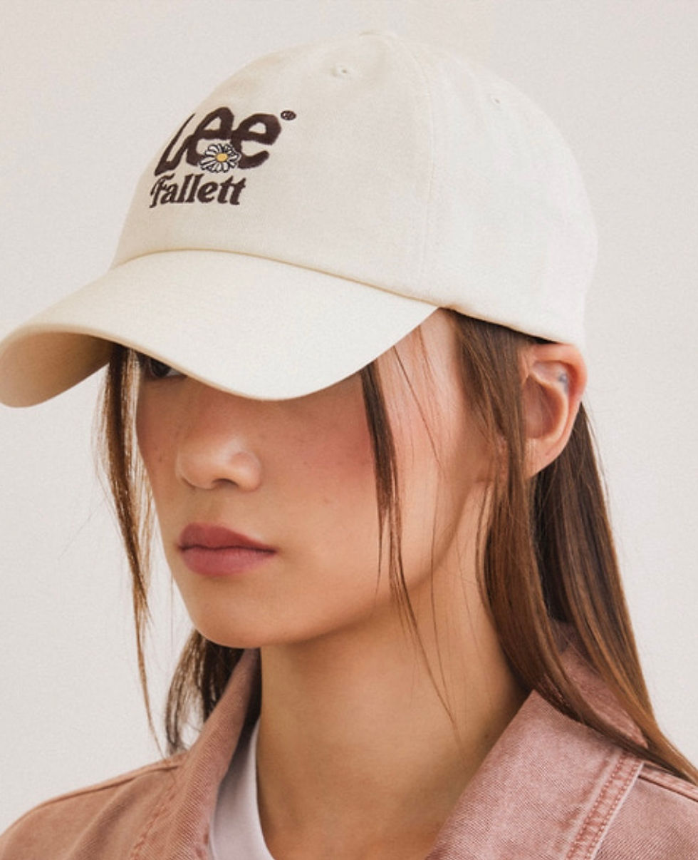 縮圖：FALLETT x LEE Sunflower Logo Ball Cap (BEIGE)