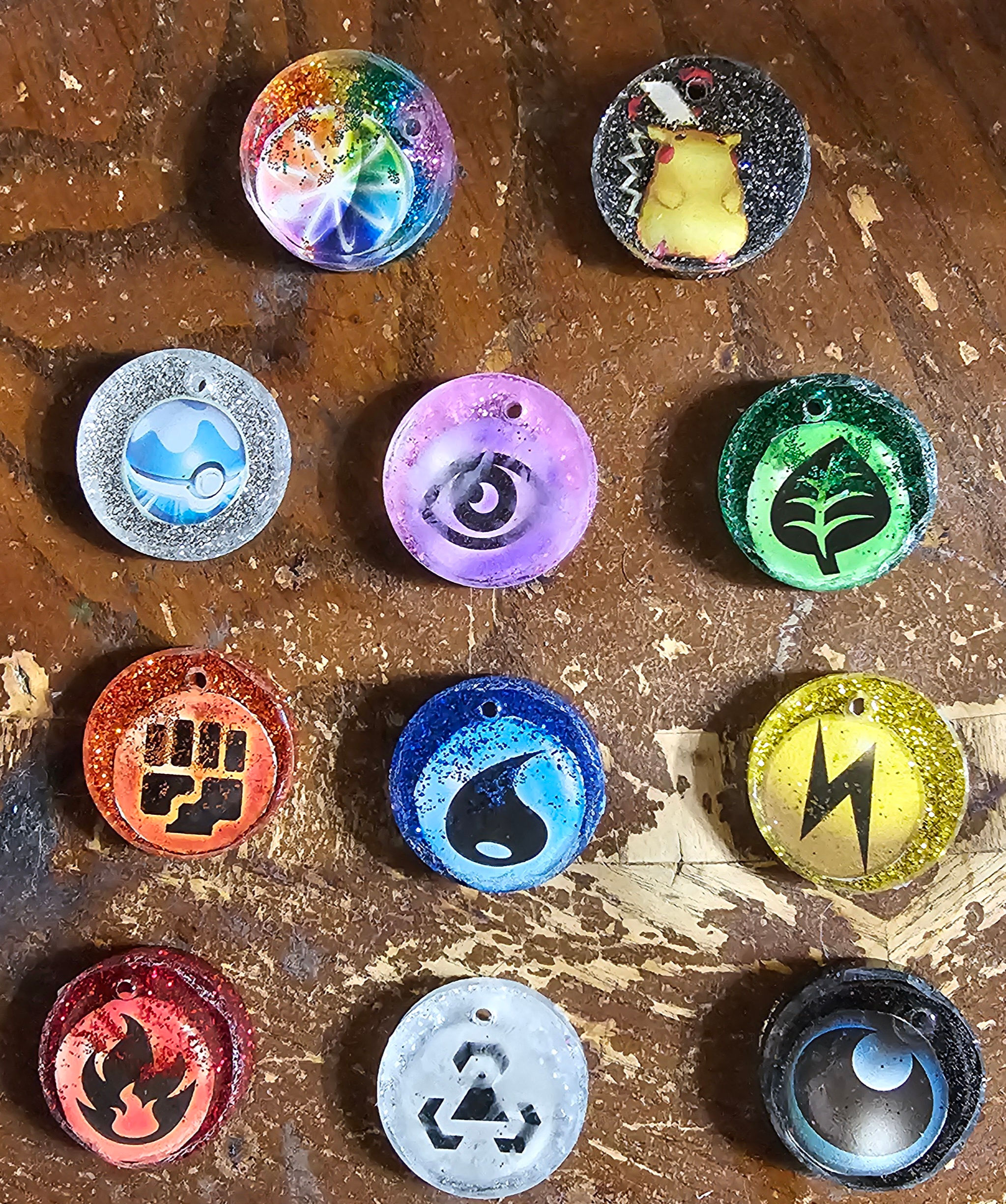 Resin Necklace/Keychain Charms