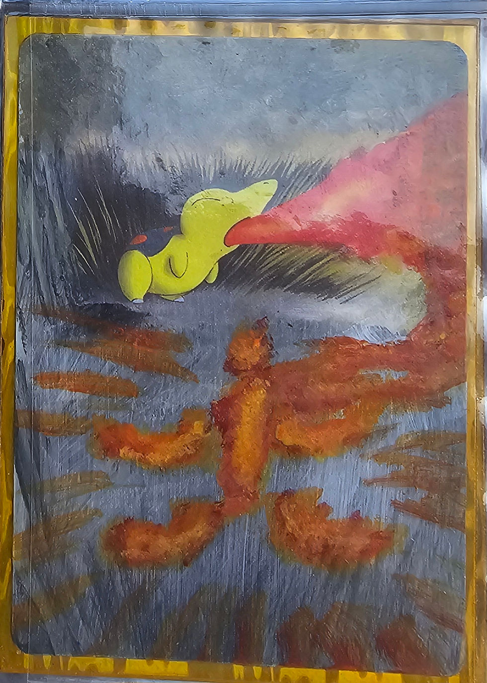 Thumbnail: Painted Pokemon Cards
