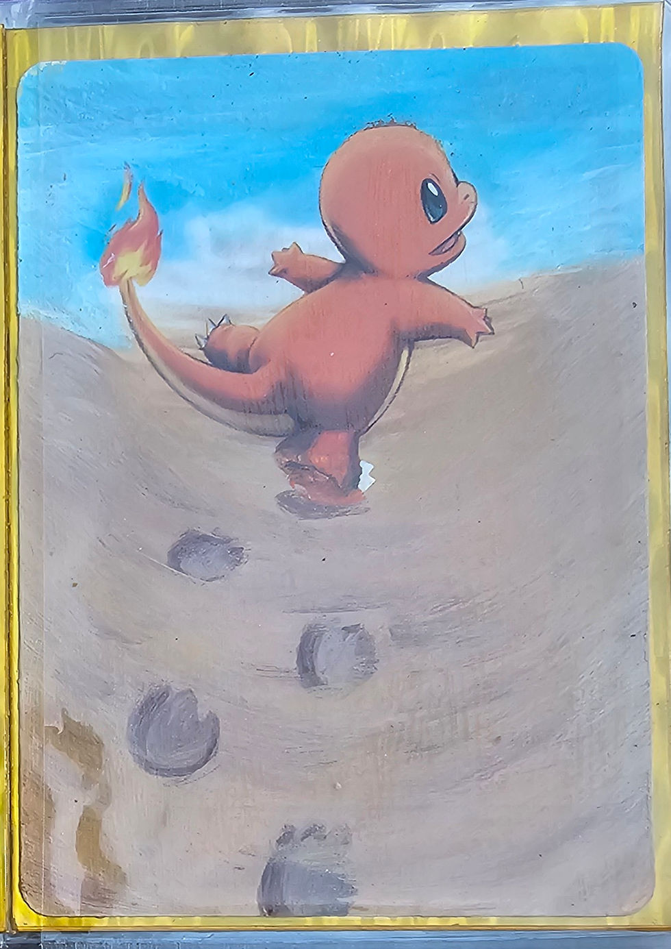 Thumbnail: Painted Pokemon Cards