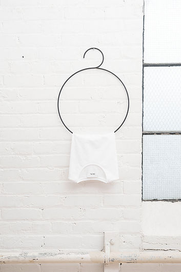 White T-shirt on Hanger