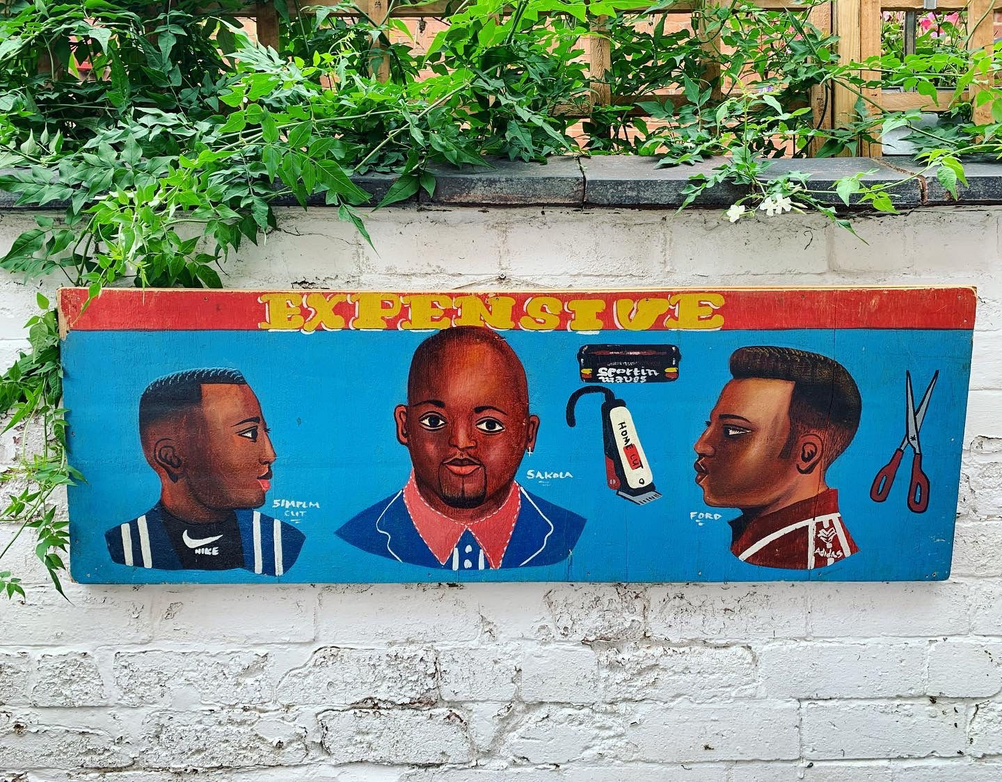 South African Barber Sign