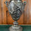 Thumbnail: Antique Cast Iron Urn Vase