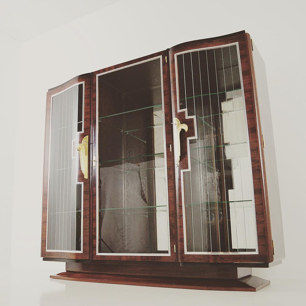 Art Deco display cabinet