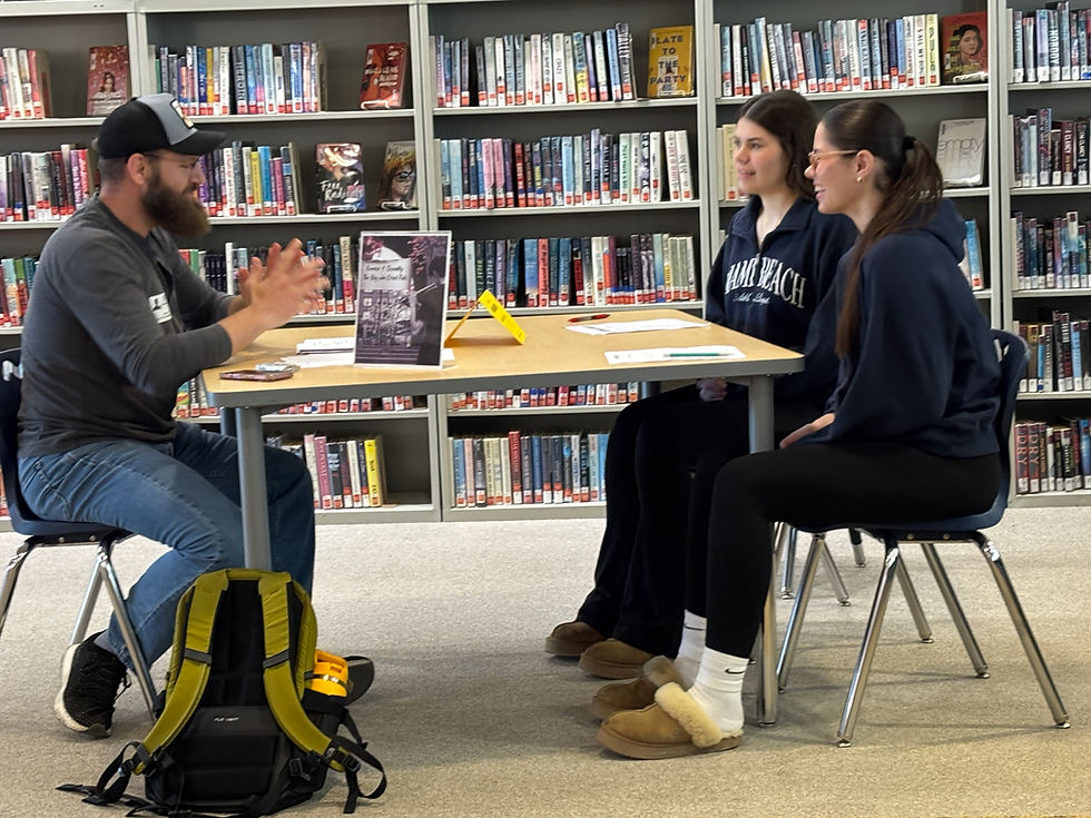 The Library Where Books Talk Back: Stagg Students "Check Out" Living Stories