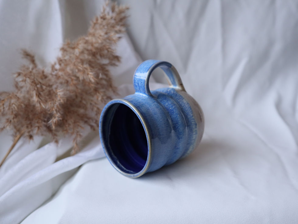 Thumbnail: BLUE WAVE, Pompous Mug, Medium 