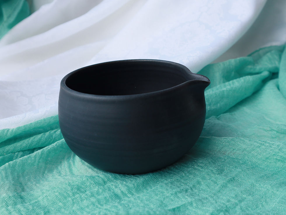 Thumbnail: MIDNIGHT, Matcha Bowl and Whisk Holder 
