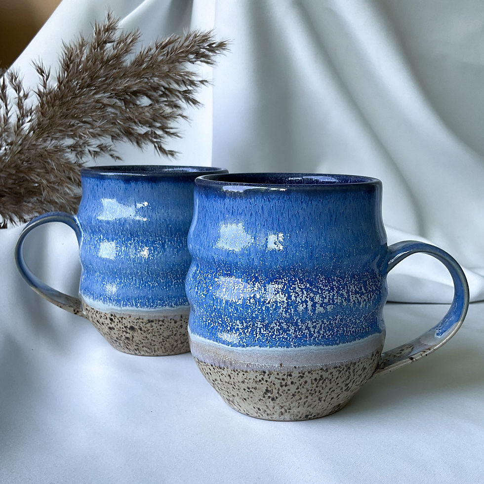 תמונה ממוזערת: BLUE WAVE, Pompous Mug, Large