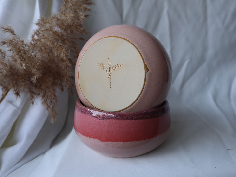 תמונה ממוזערת: DEEP PINK, Half-Moon Bowl, Small