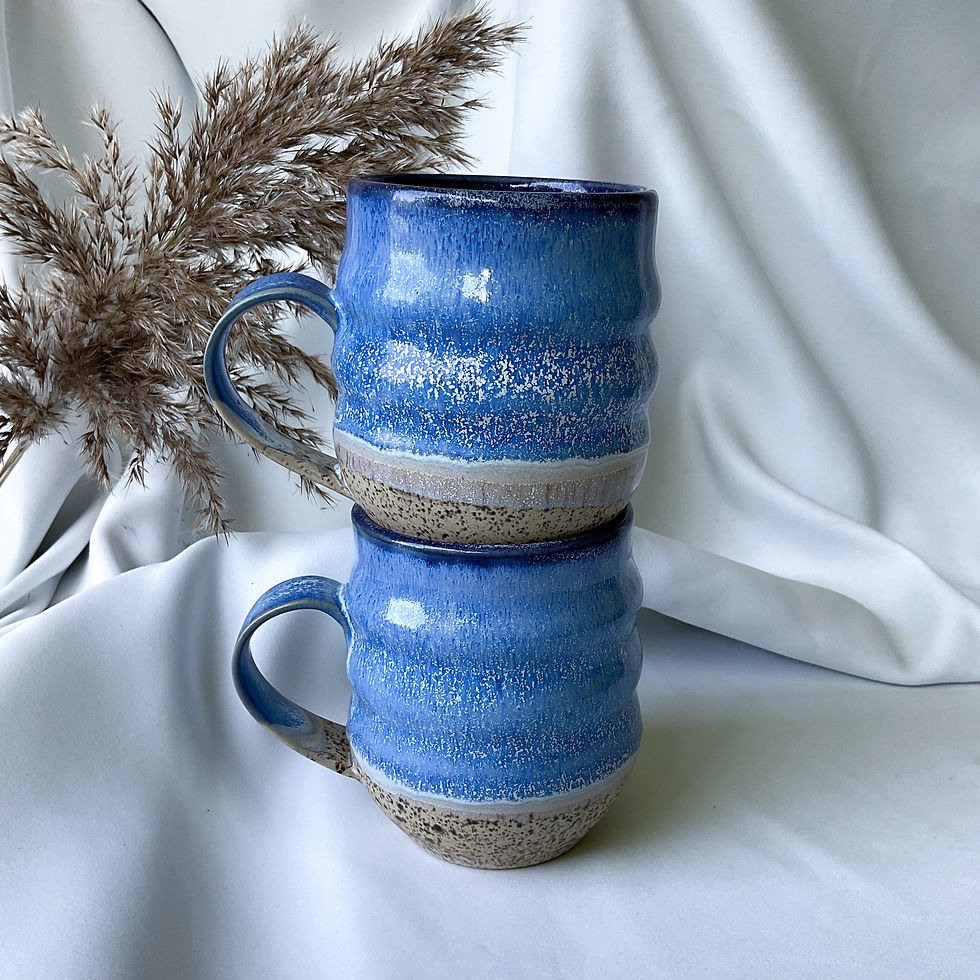 תמונה ממוזערת: BLUE WAVE, Pompous Mug, Large