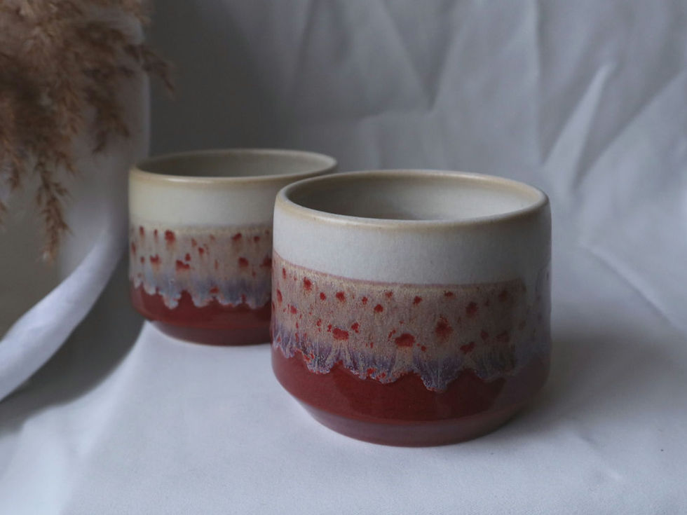 Thumbnail: STRAWBERRY PUDDING, Cappuccino Cup