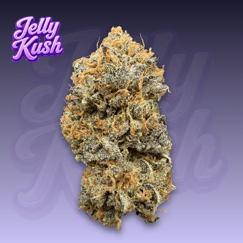 Jelly Kush, fleur de cbd premium cultivé en indoor organique par moski farm