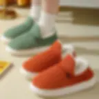 Thumbnail: Evshine Soft Sole Slippers for Women Winter Fashion Women Fur Slippers Fuzzy