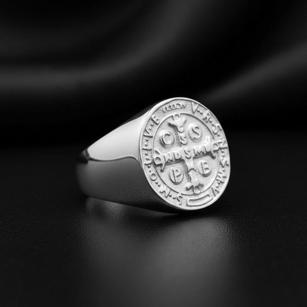 Anillo San Benito Plata .925