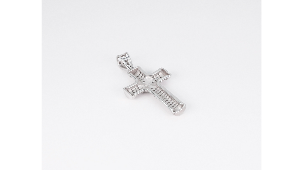 Miniatura: Cruz Plata .925 Zirconia
