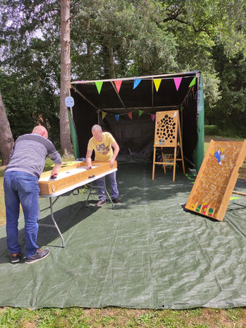 Location jeux en bois Fête d'école Laval 53