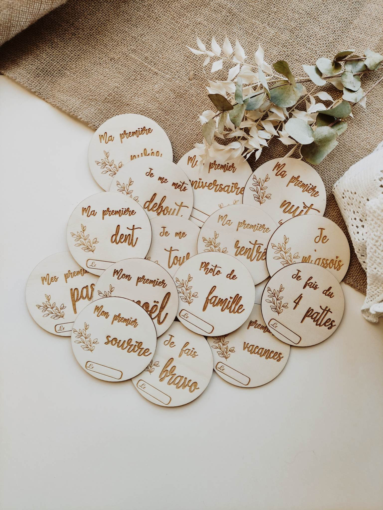 Cartes souvenirs décoratives à personnaliser