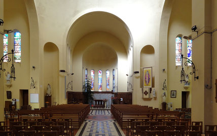 Le chœur de l'église Notre Dame en 2011