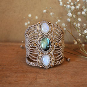 Bracelet labradorite