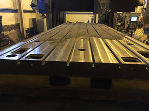 Piani Stolle in Ghisa con cave a " T "