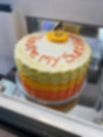 Baby Shower Sun Cake