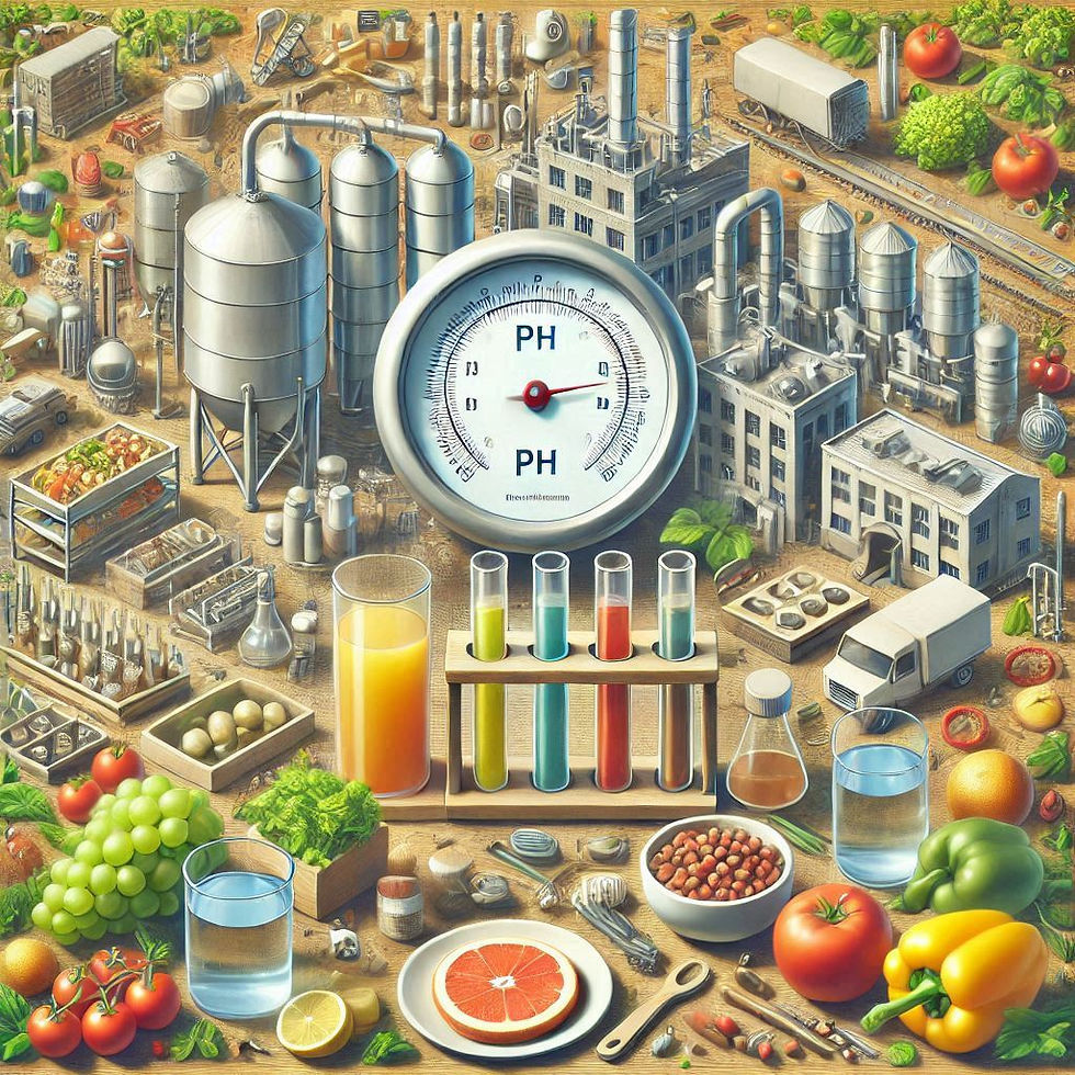 El pH en alimentos y aguas: clave para calidad y seguridad