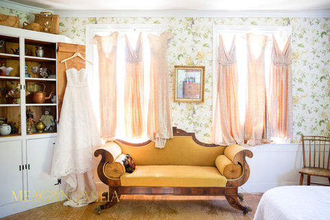 Wedding Dress and Bridesmaids Dresses