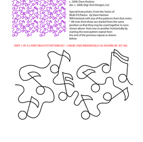 Line Drawing of All That Jazz panto