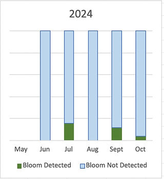 Cyanobacteria monitoring report 2023-2025 by Connecticut River Conservancy