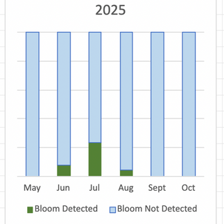 Cyanobacteria monitoring report 2023-2025 by Connecticut River Conservancy