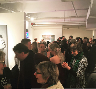 Guests at Stricoff Gallery 1