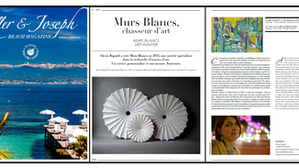 "Vue sur la mer" en parution dans Keller & Joseph Magazine - Edition Eté 2017