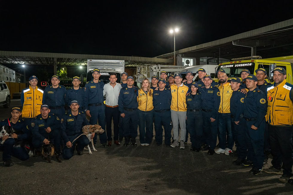 El alcalde Federico Gutiérrez confirmó que Medellín desplegó su capacidad para apoyar a ciudades afectadas por el sismo: “Estamos listos para ayudar”