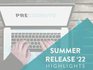 PRECURSIVE SUMMER '22 RELEASE