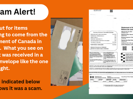 Recent Scams