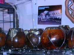 Mates en calabaza y alpaca