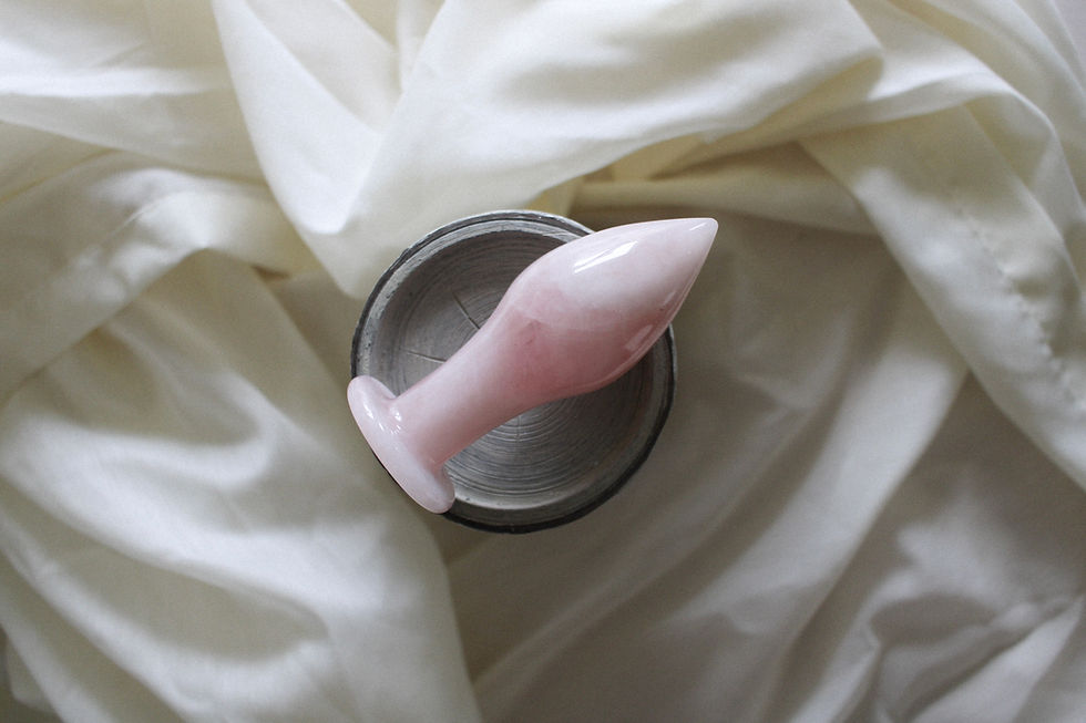 Thumbnail: THE ANCHOR ~ ROSE QUARTZ PLUG