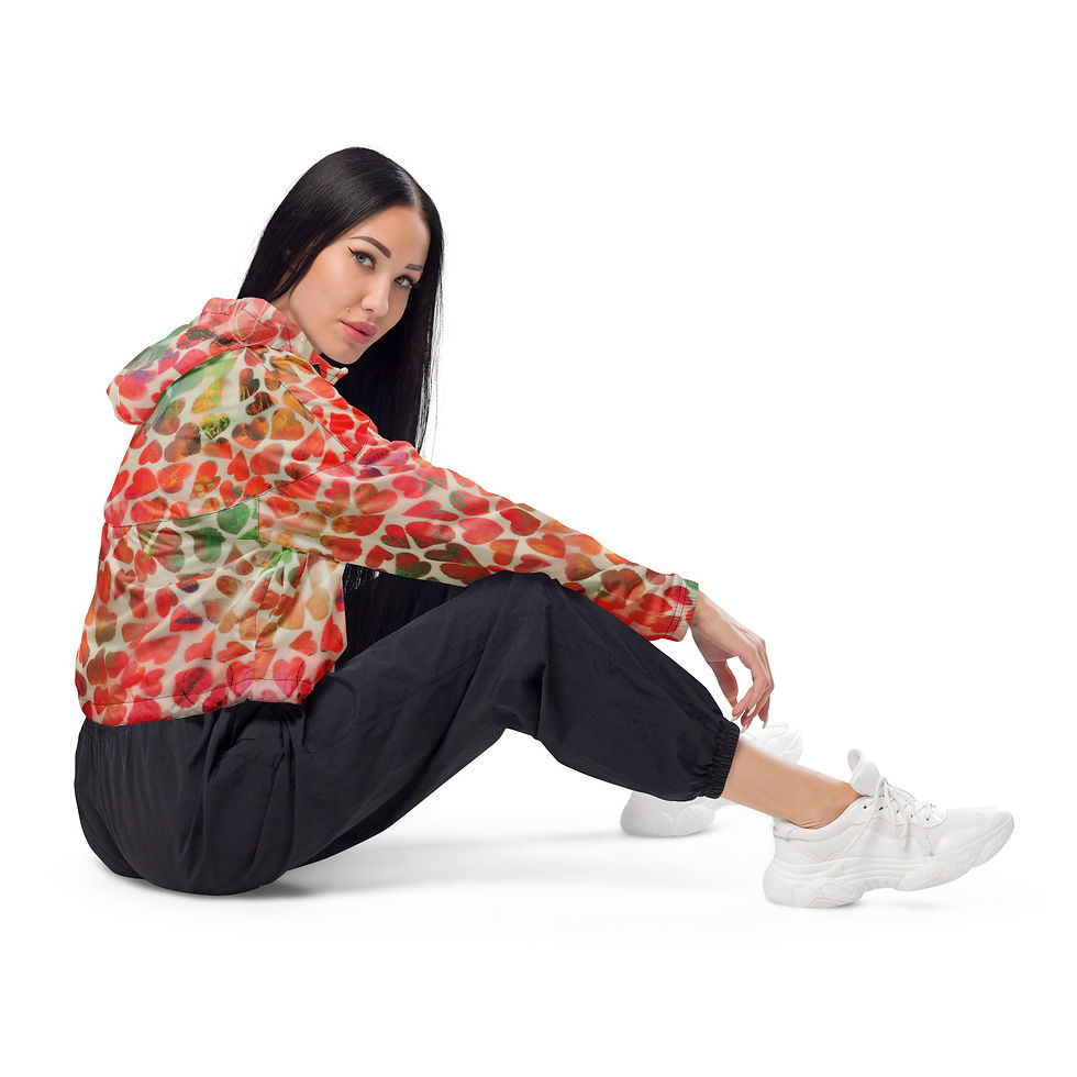 Thumbnail: Candy Women’s cropped windbreaker