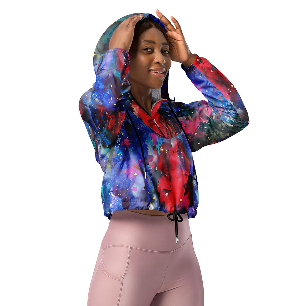 Thumbnail: Aurora Women’s cropped windbreaker