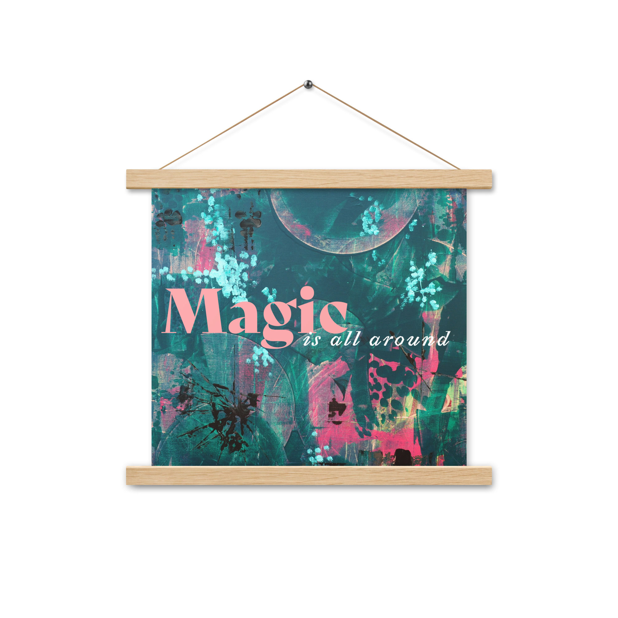 Magic Poster with hangers