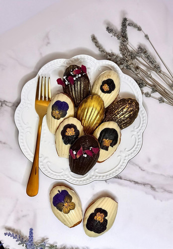 Lavender & Honey Madeleines | SAME