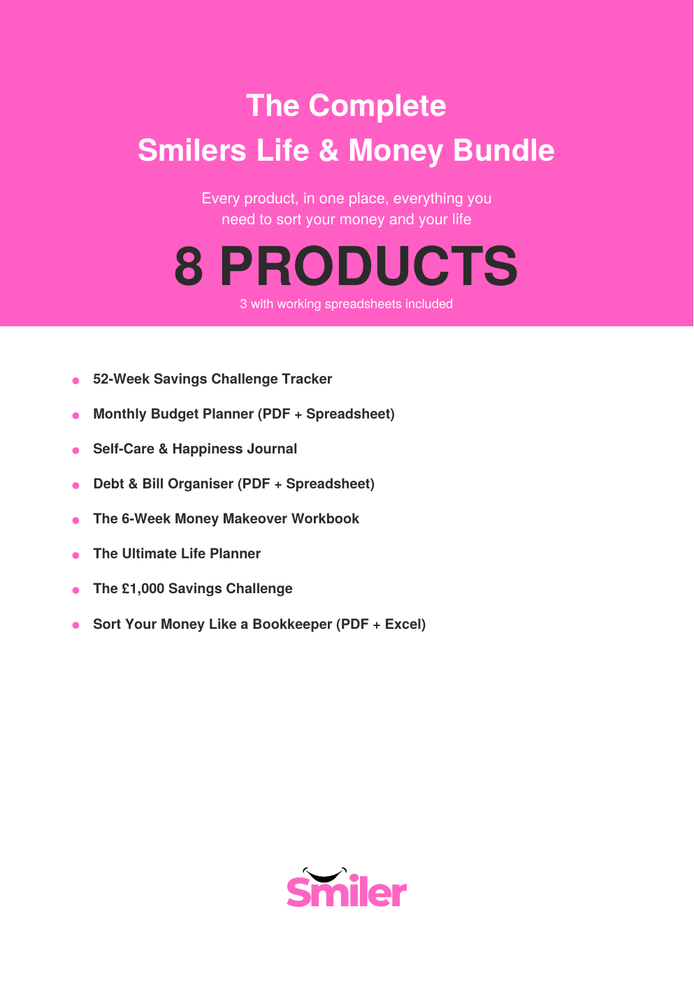Complete Smilers Life & Money Bundle